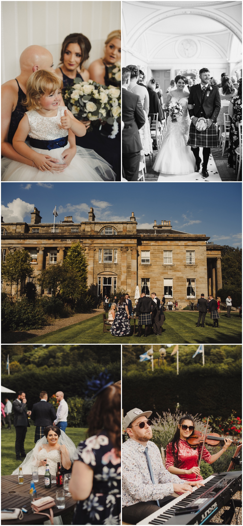 Balbirnie House Hotel wedding 