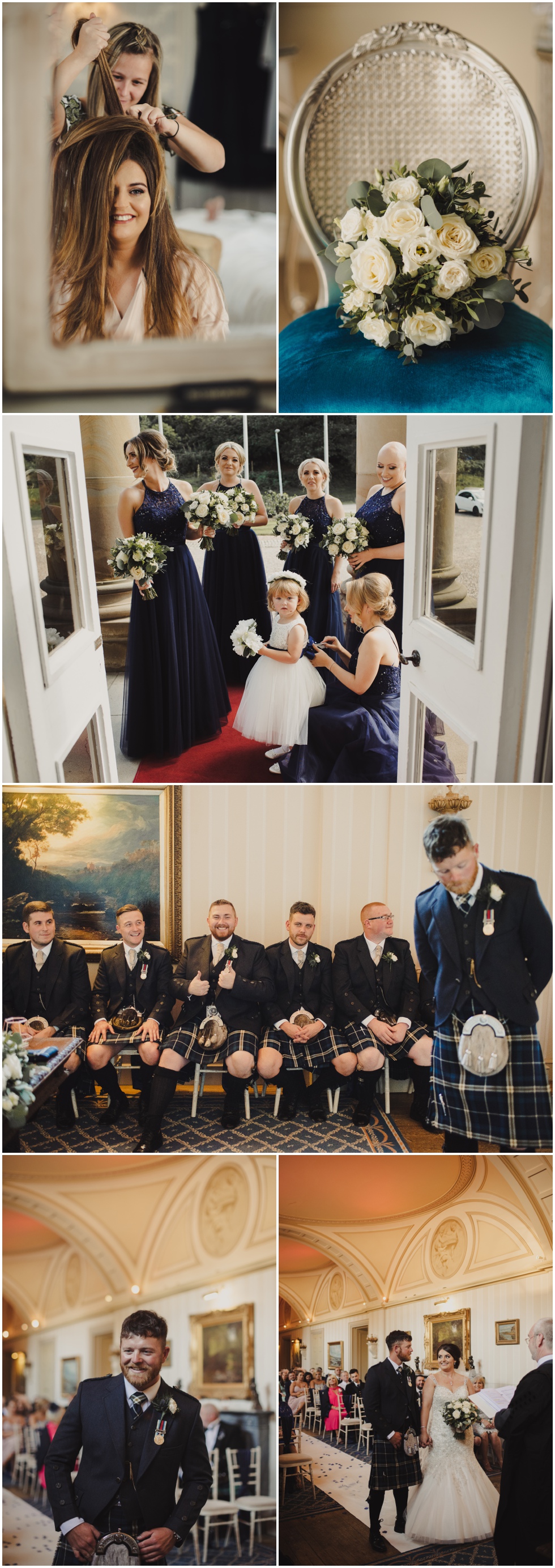 Balbirnie House Hotel wedding 