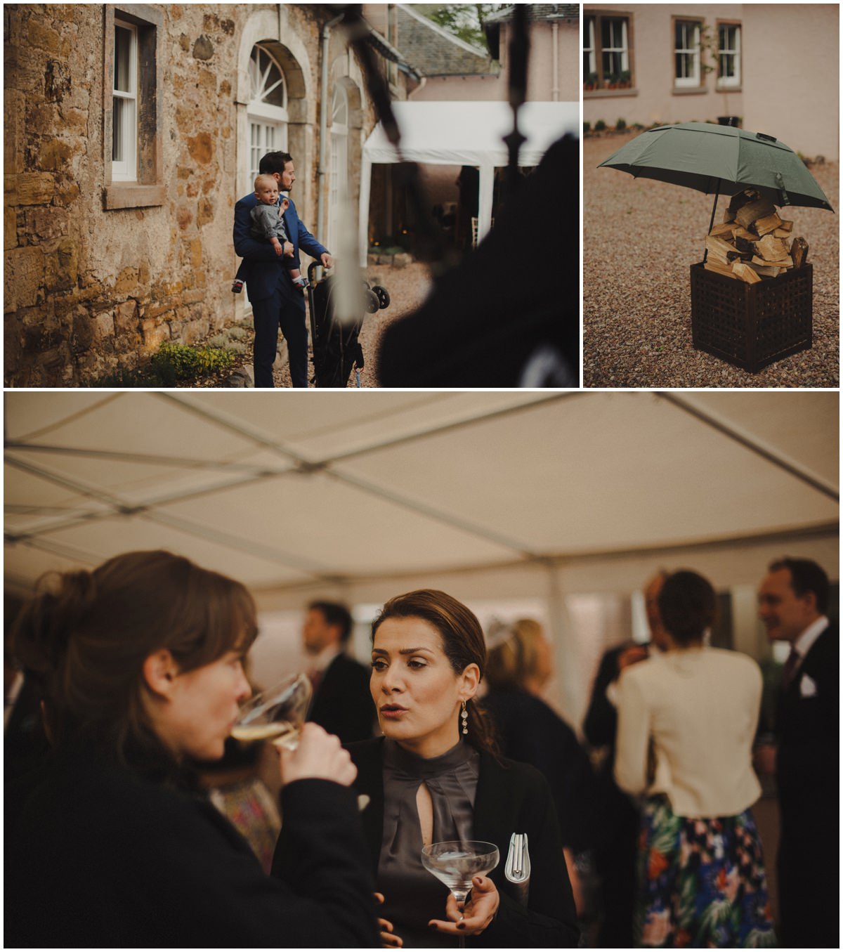 Colstoun Cookery School wedding