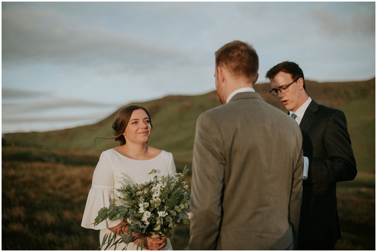 neist point isle of skye wedding
