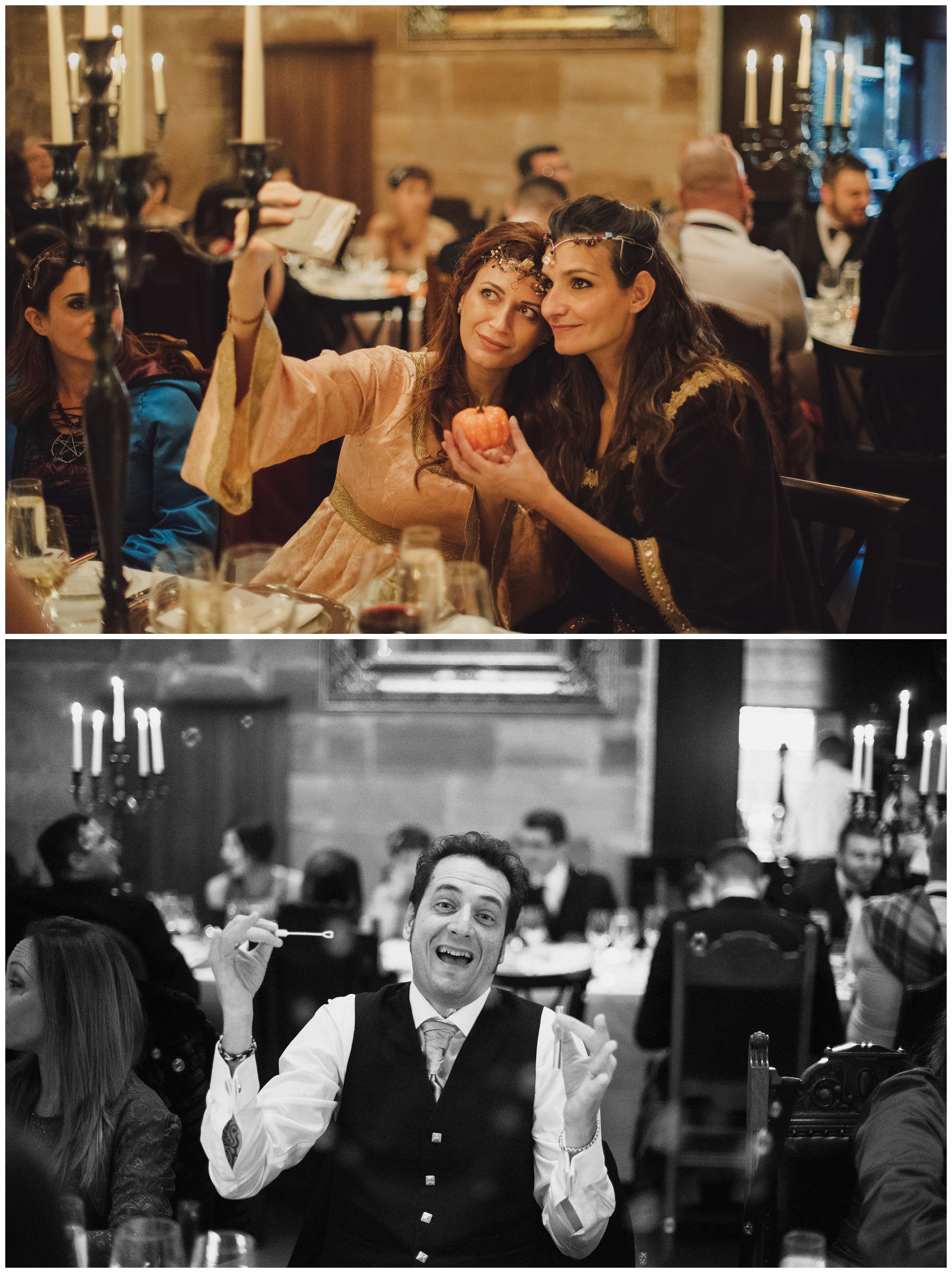 guests at a wedding