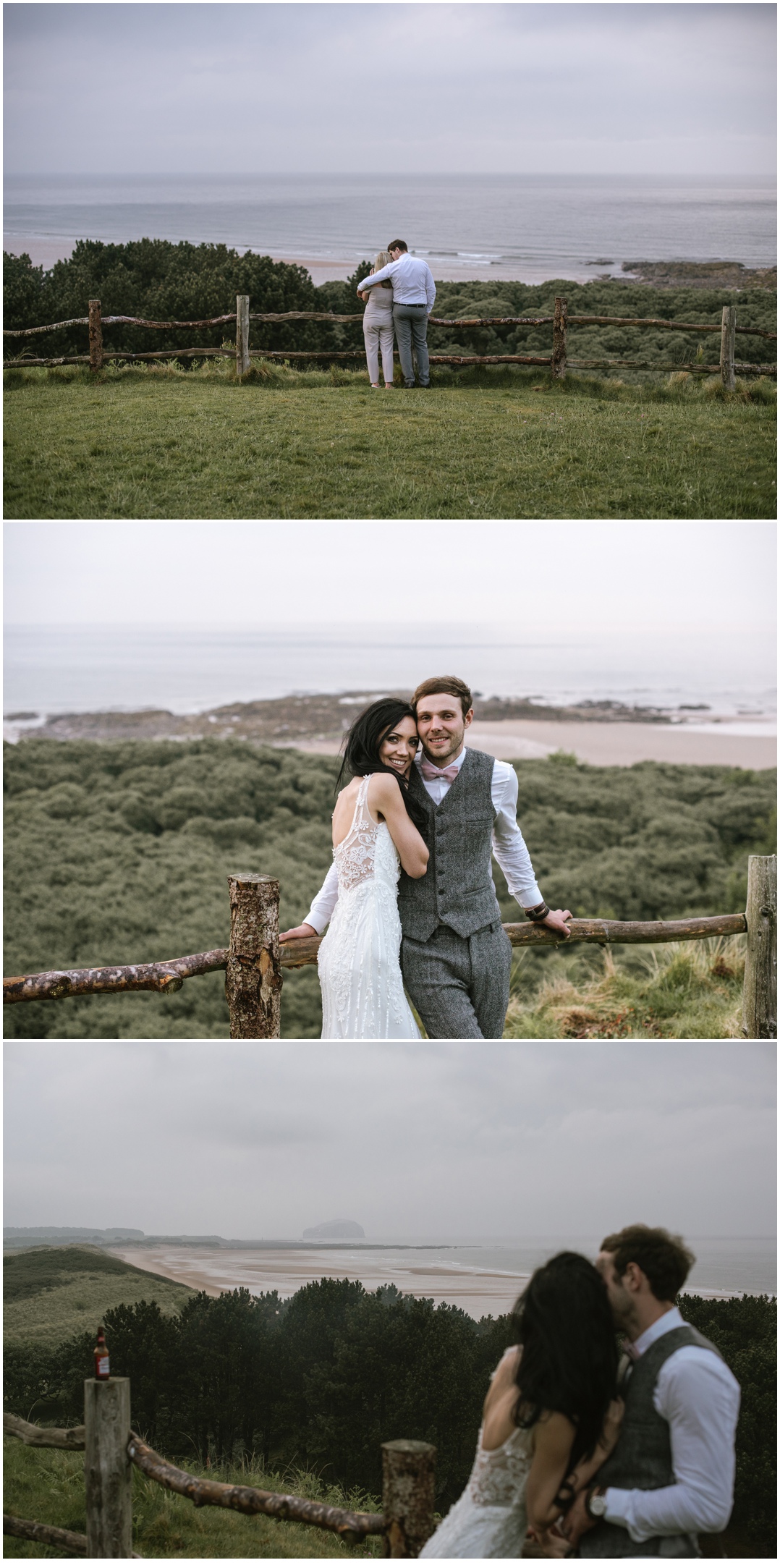 Views of a bass rock from Ravensheugh.