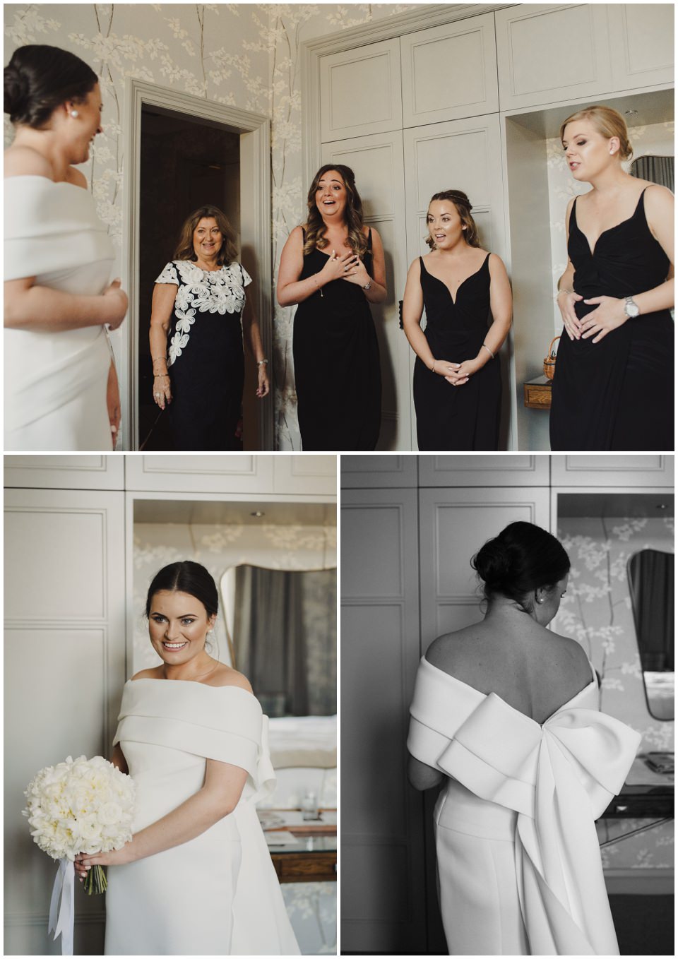 bridal photos taken in edinburgh balmoral