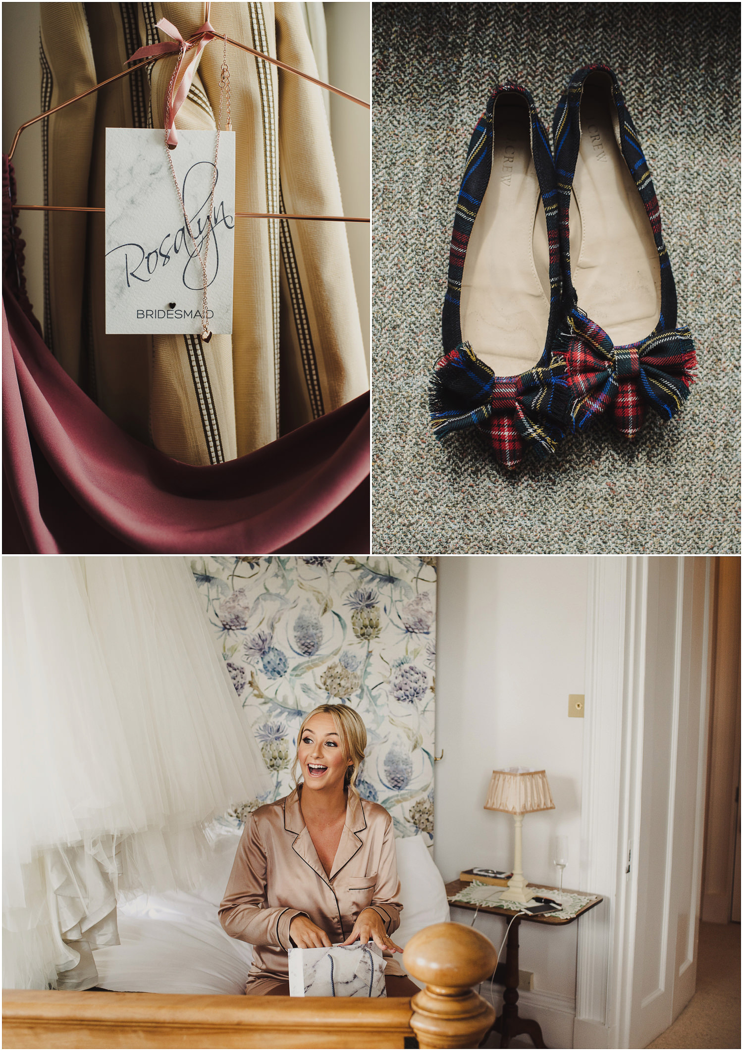 tartan bridal shoes