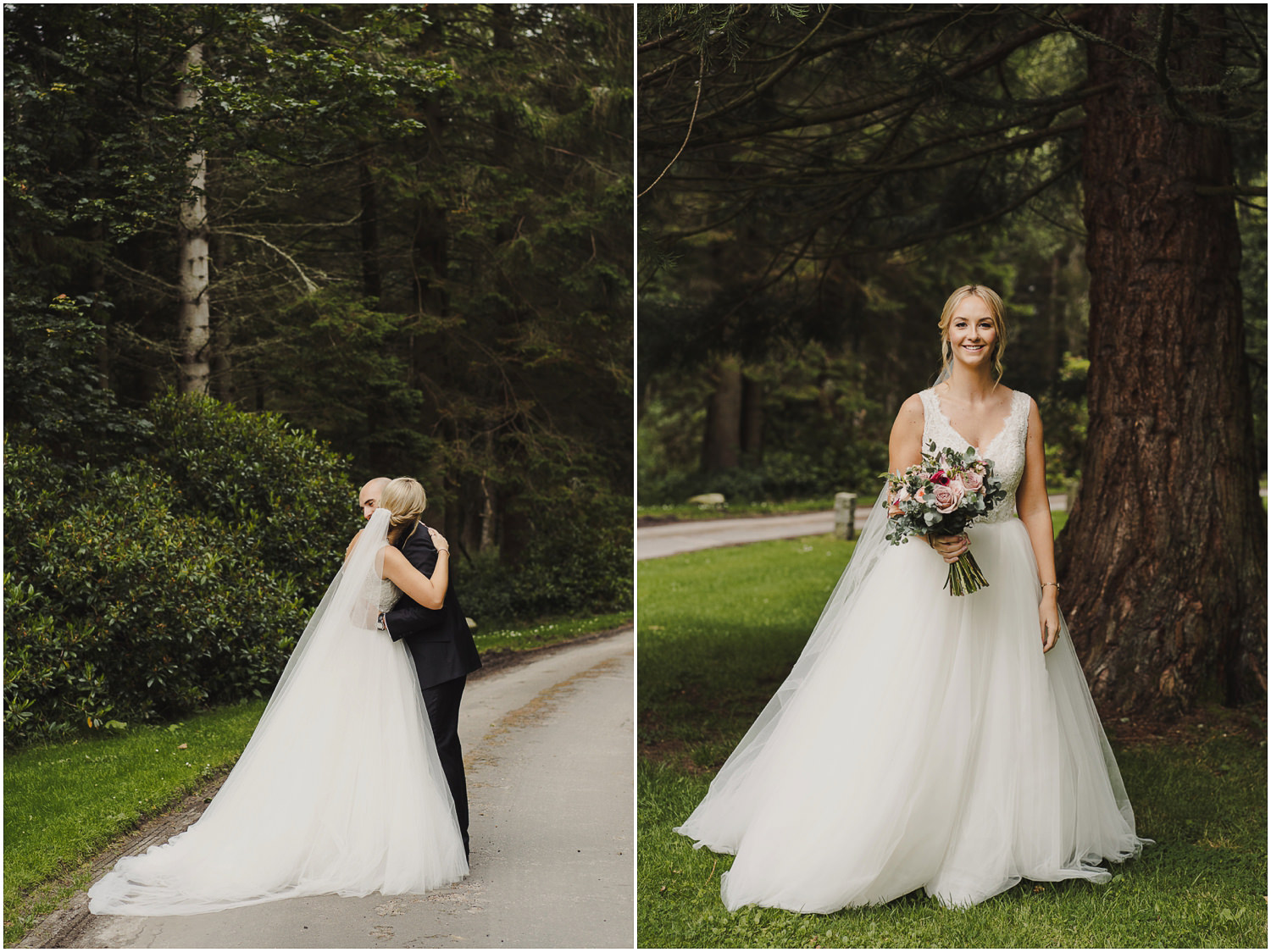 bridal portrait cluny castle