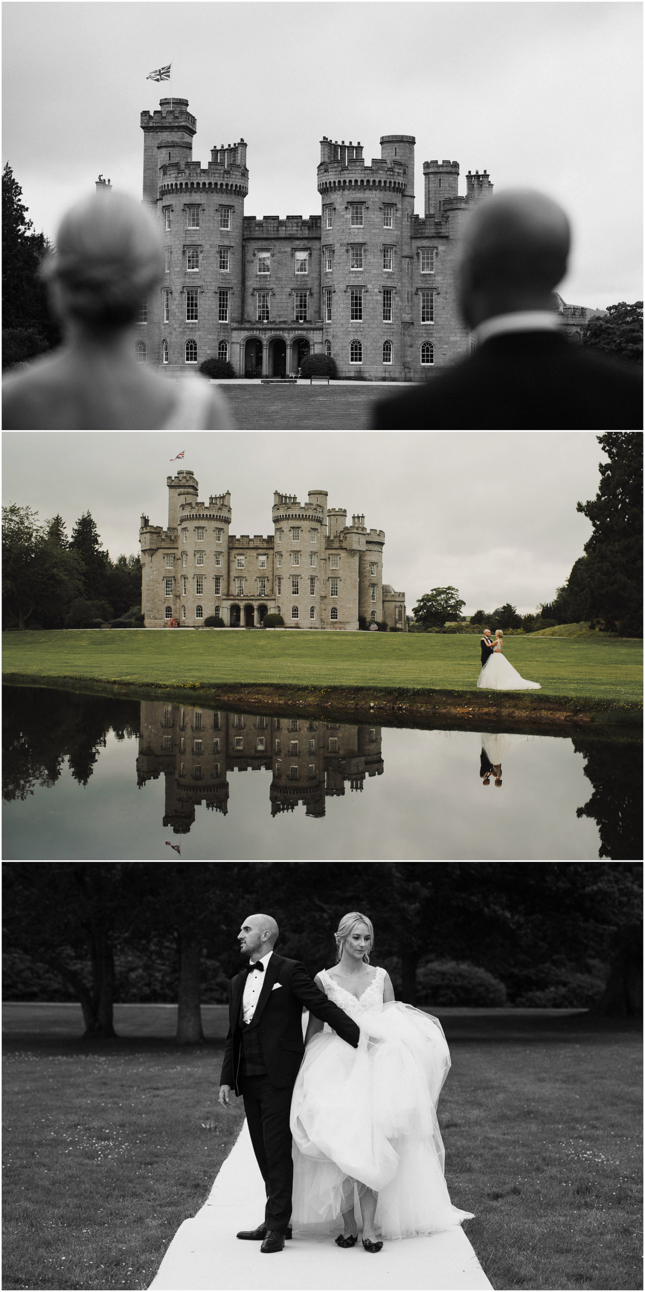 castle reflection 