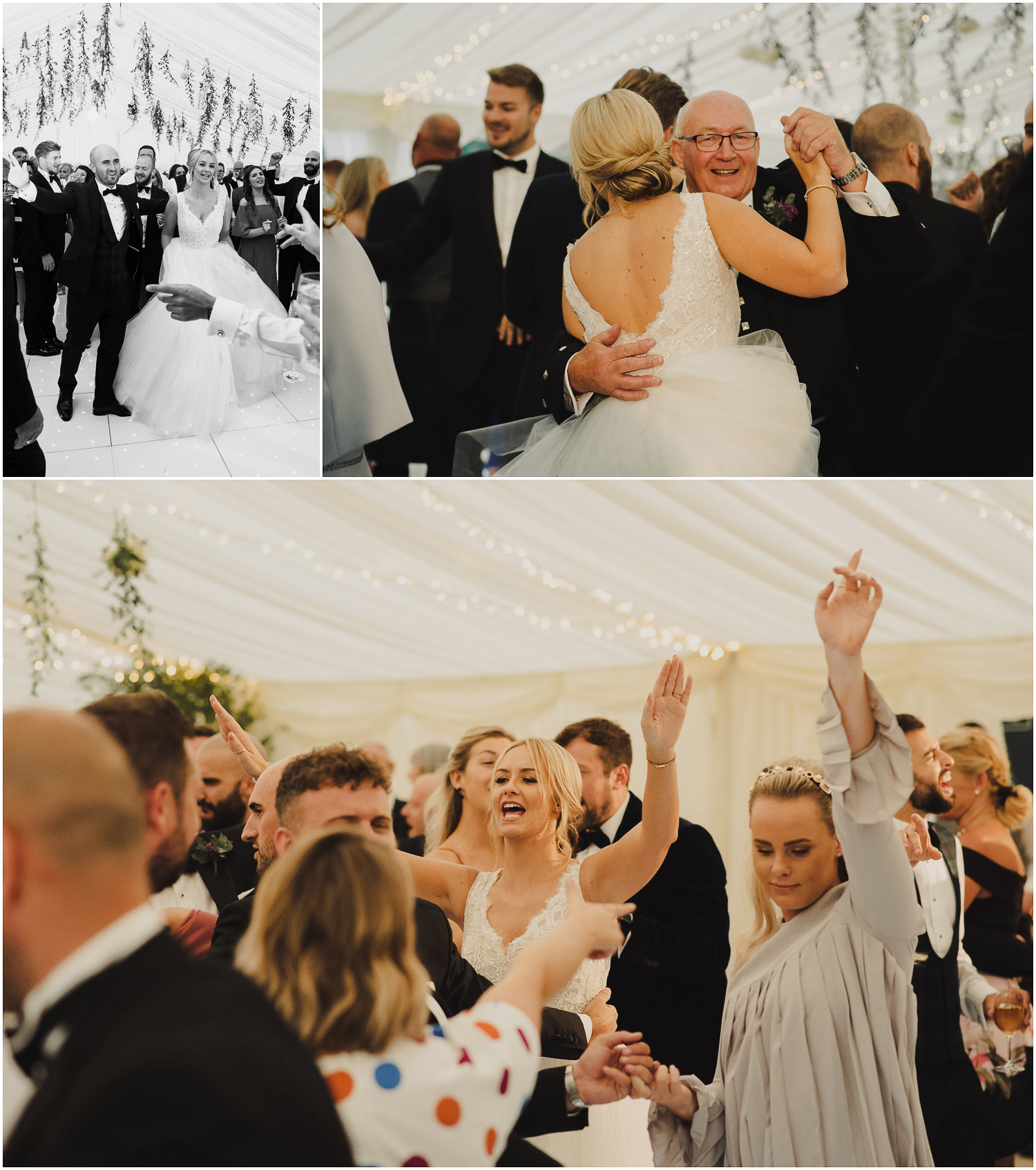 first dance in a marquee