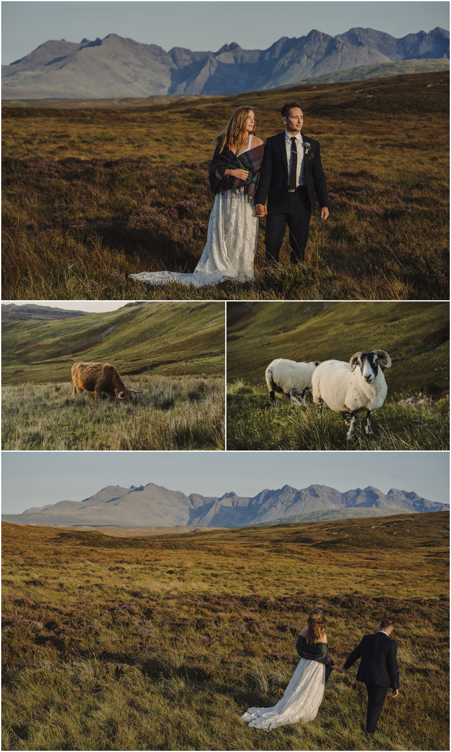 wedding photographer in the scottish highlands