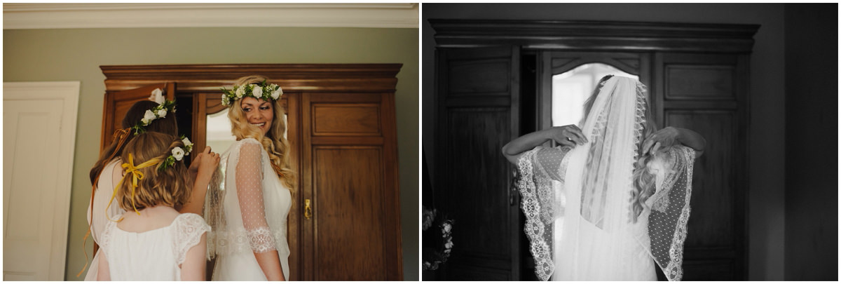 bohemian style bride