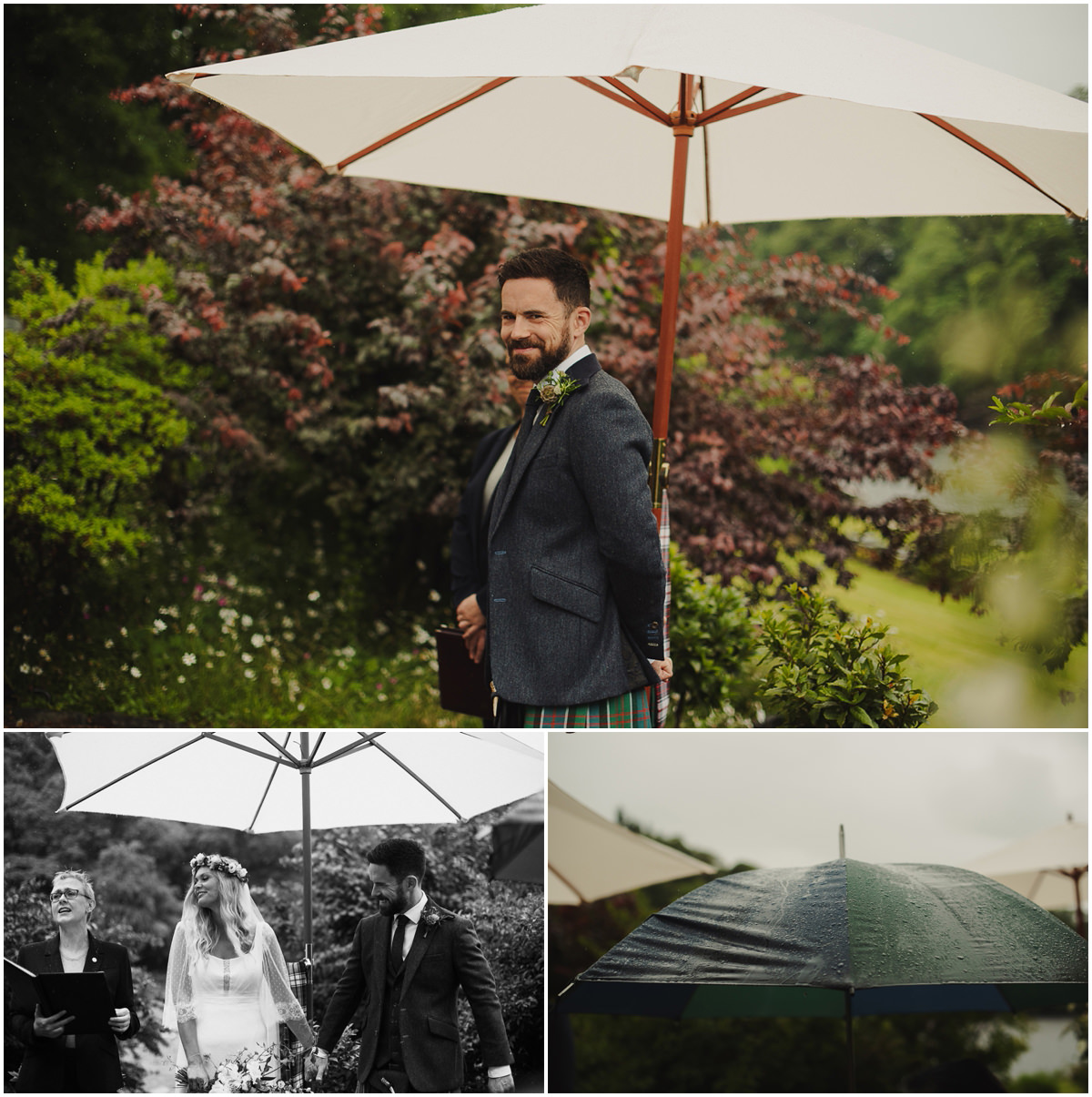 groom reaction when bride is walking down the aisle