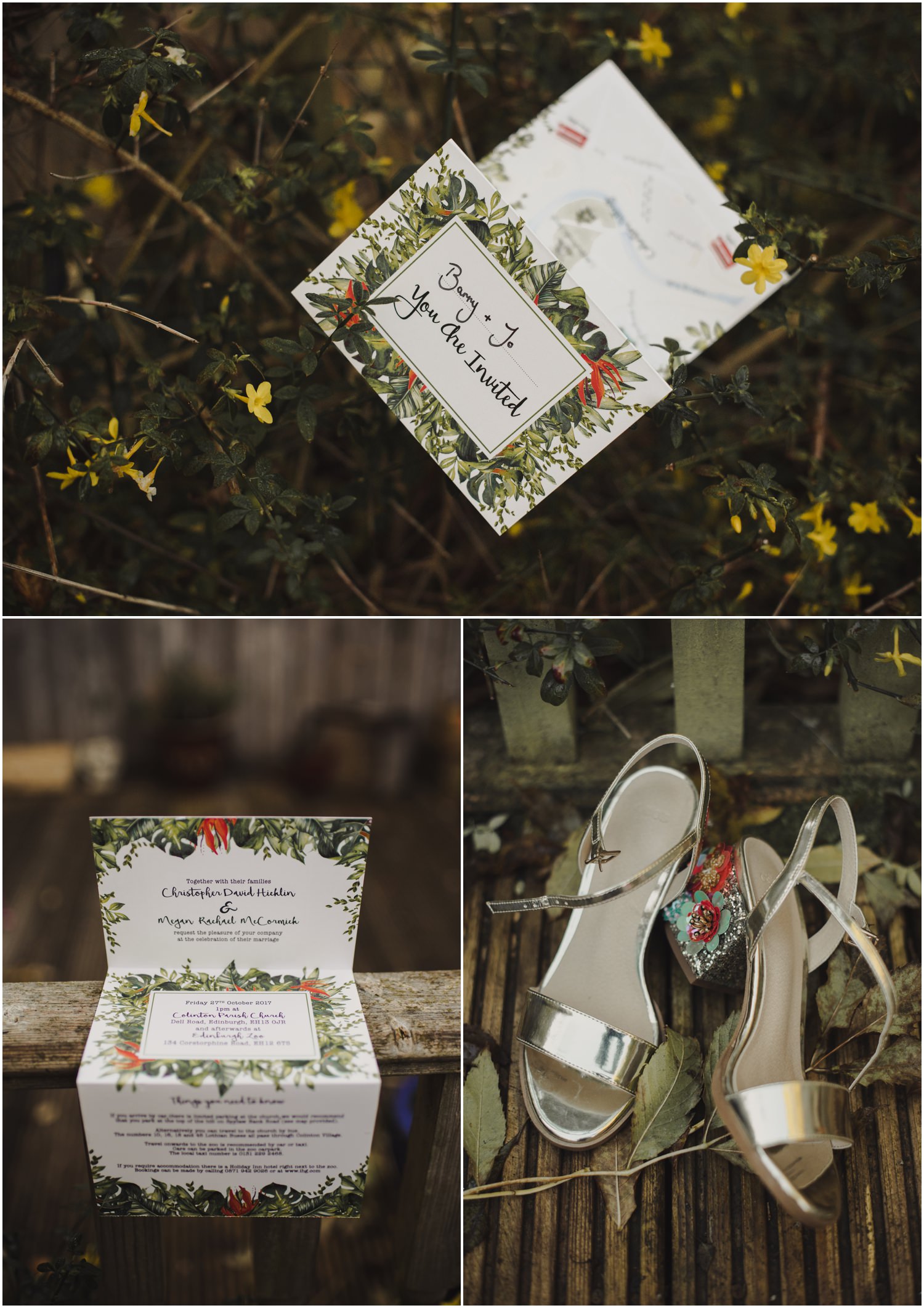 neon magpie design wedding