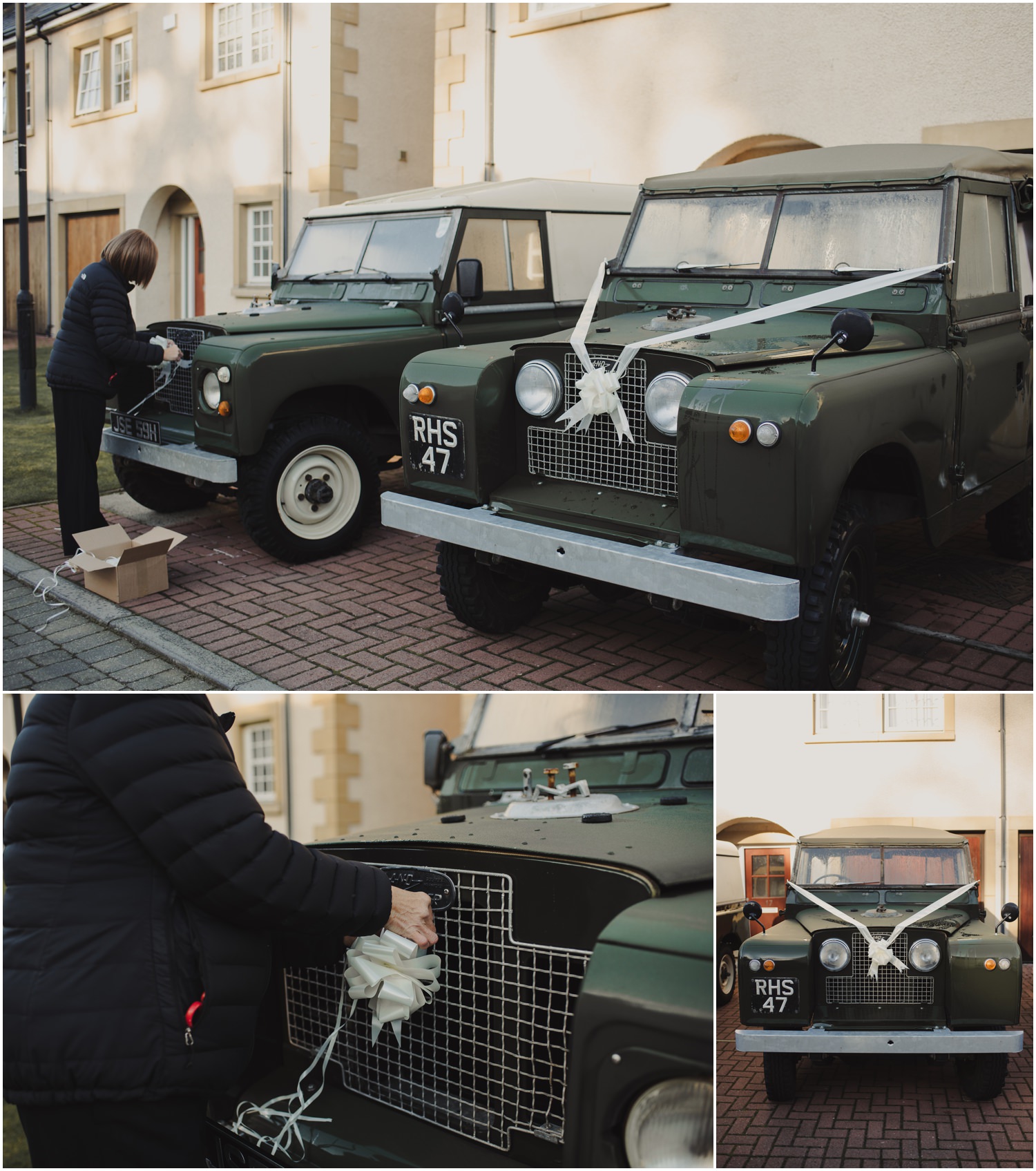 jeep wedding car