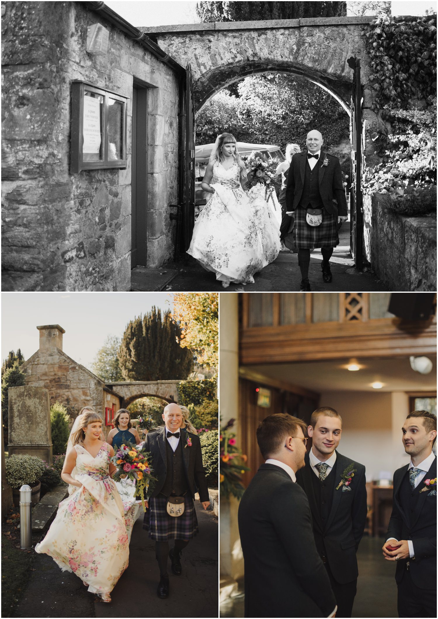 October wedding in Scotland