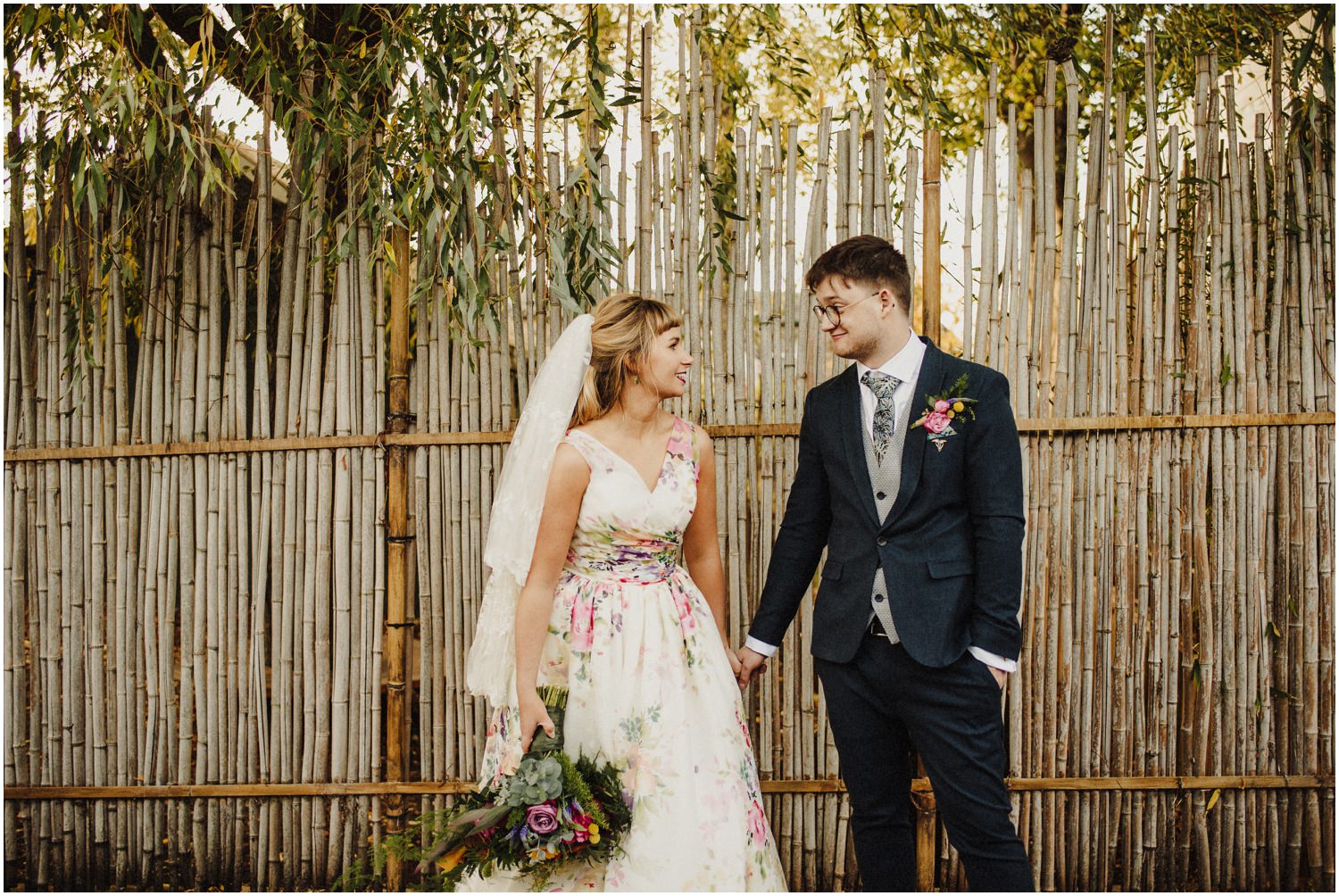 wedding couple edinburgh zoo