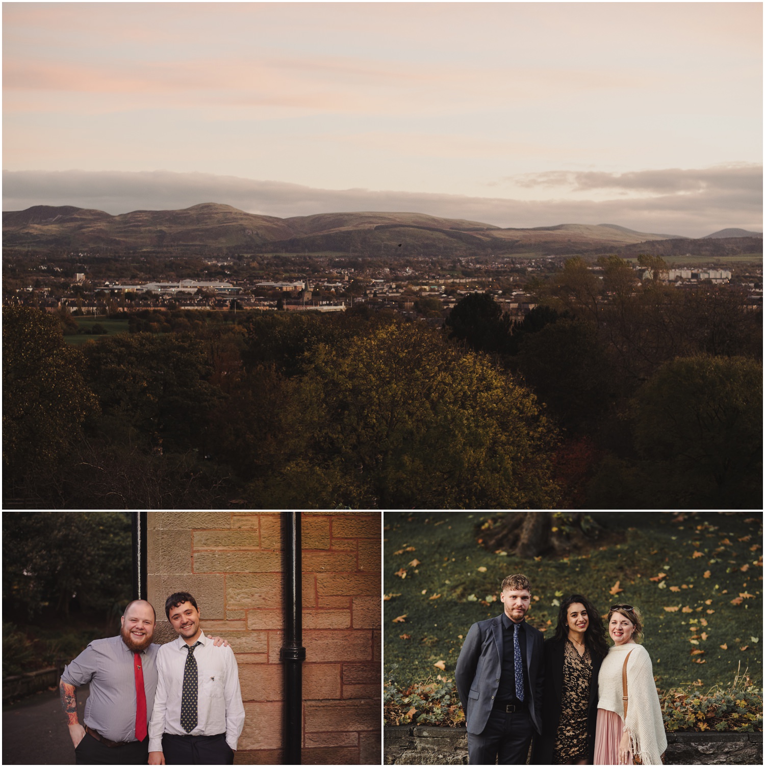 october wedding Edinburgh