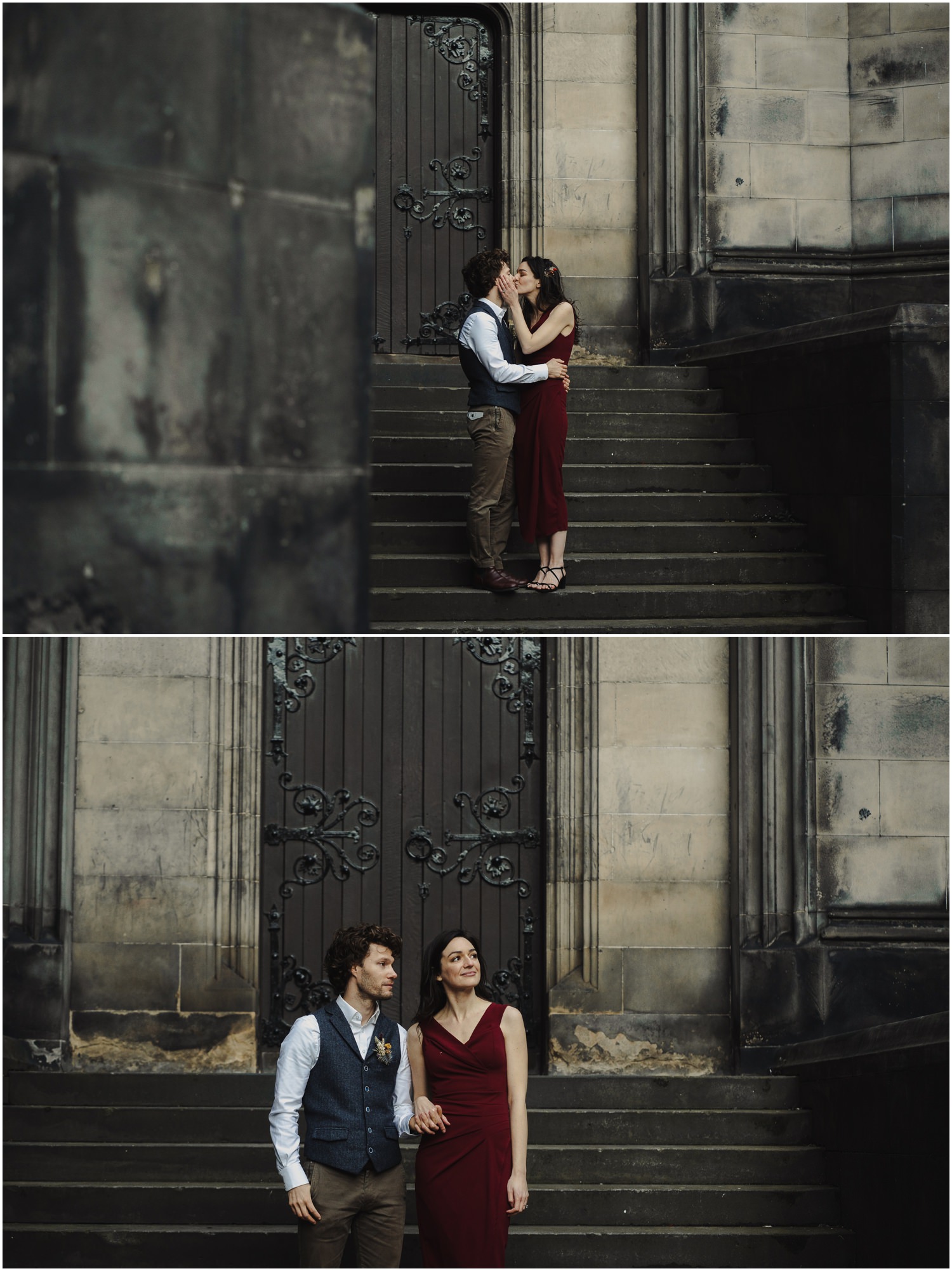 edinburgh couple wedding