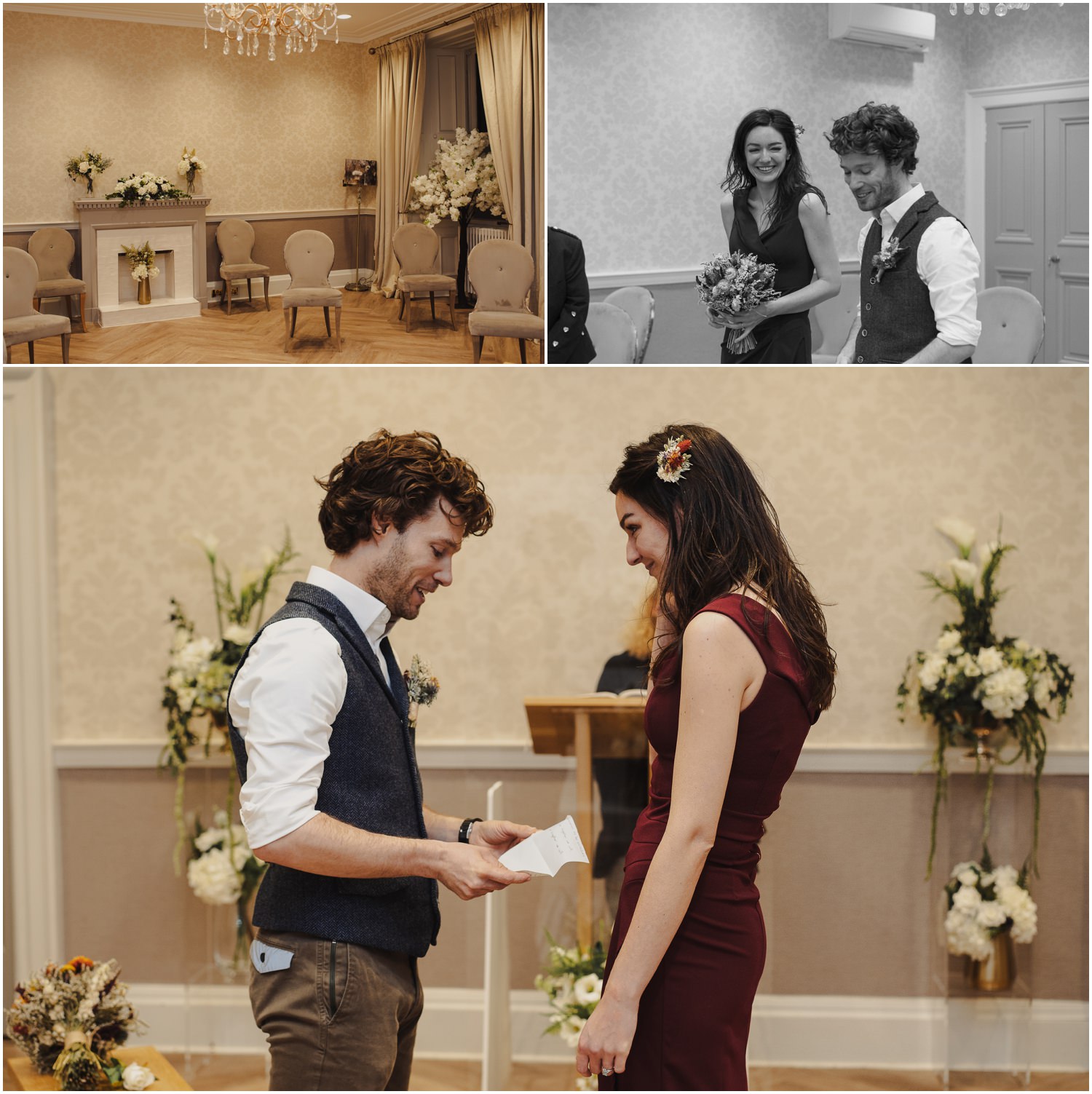 making wedding vows in lockdown