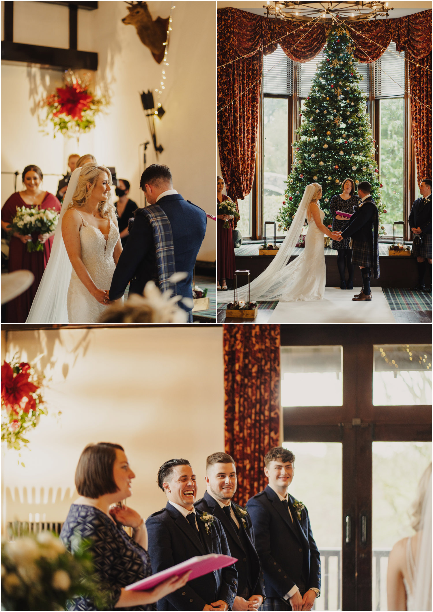 wedding in lockdown at brig o'doon
