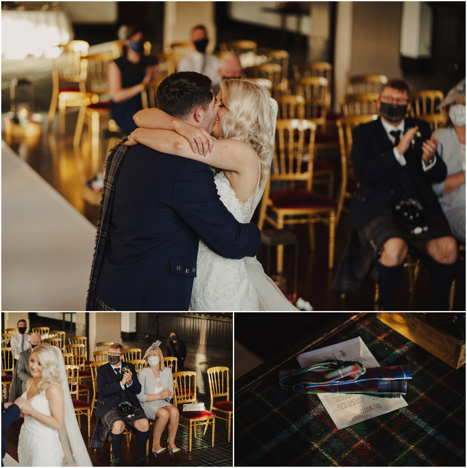wedding kiss 