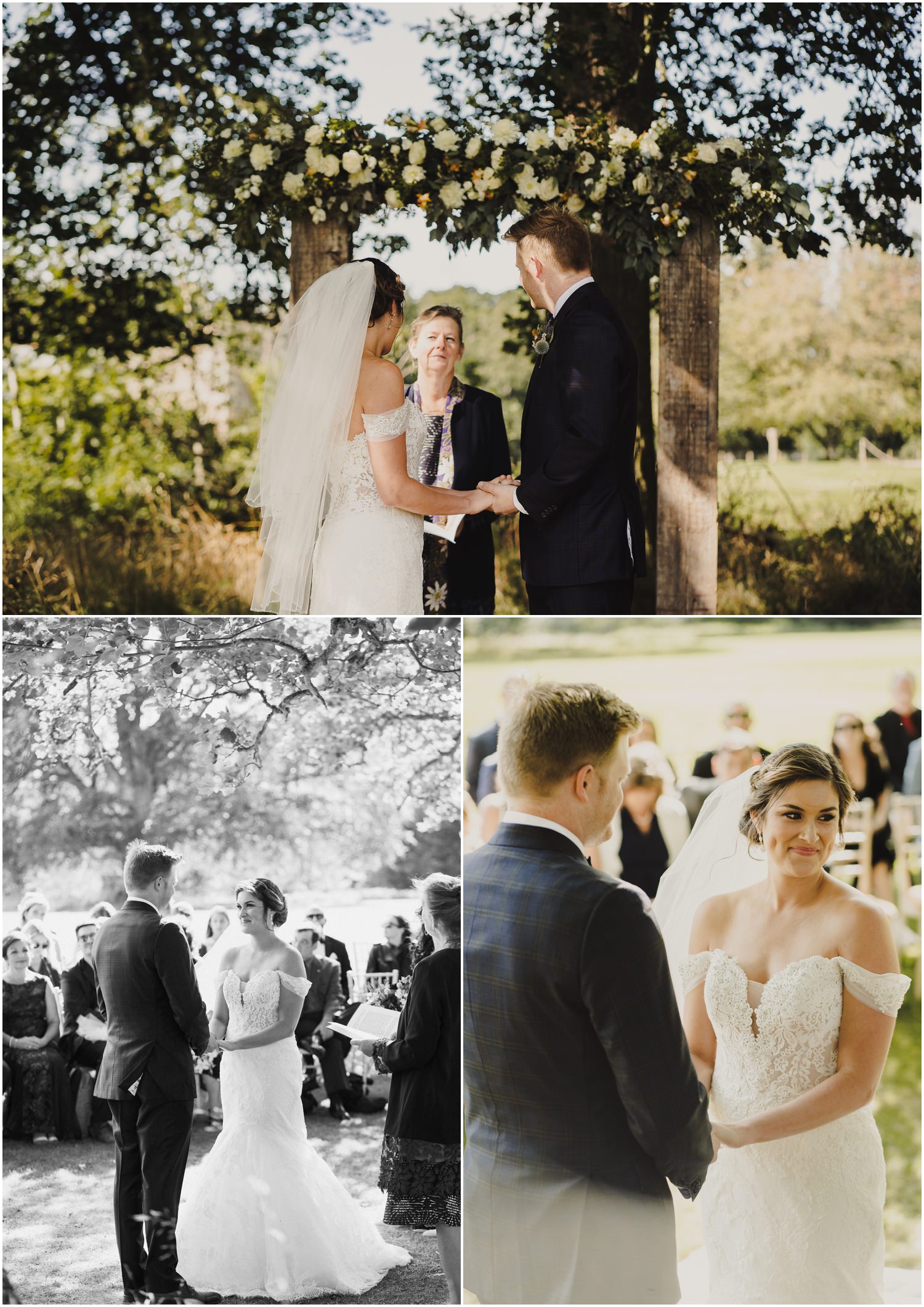saying the vows at colstoun