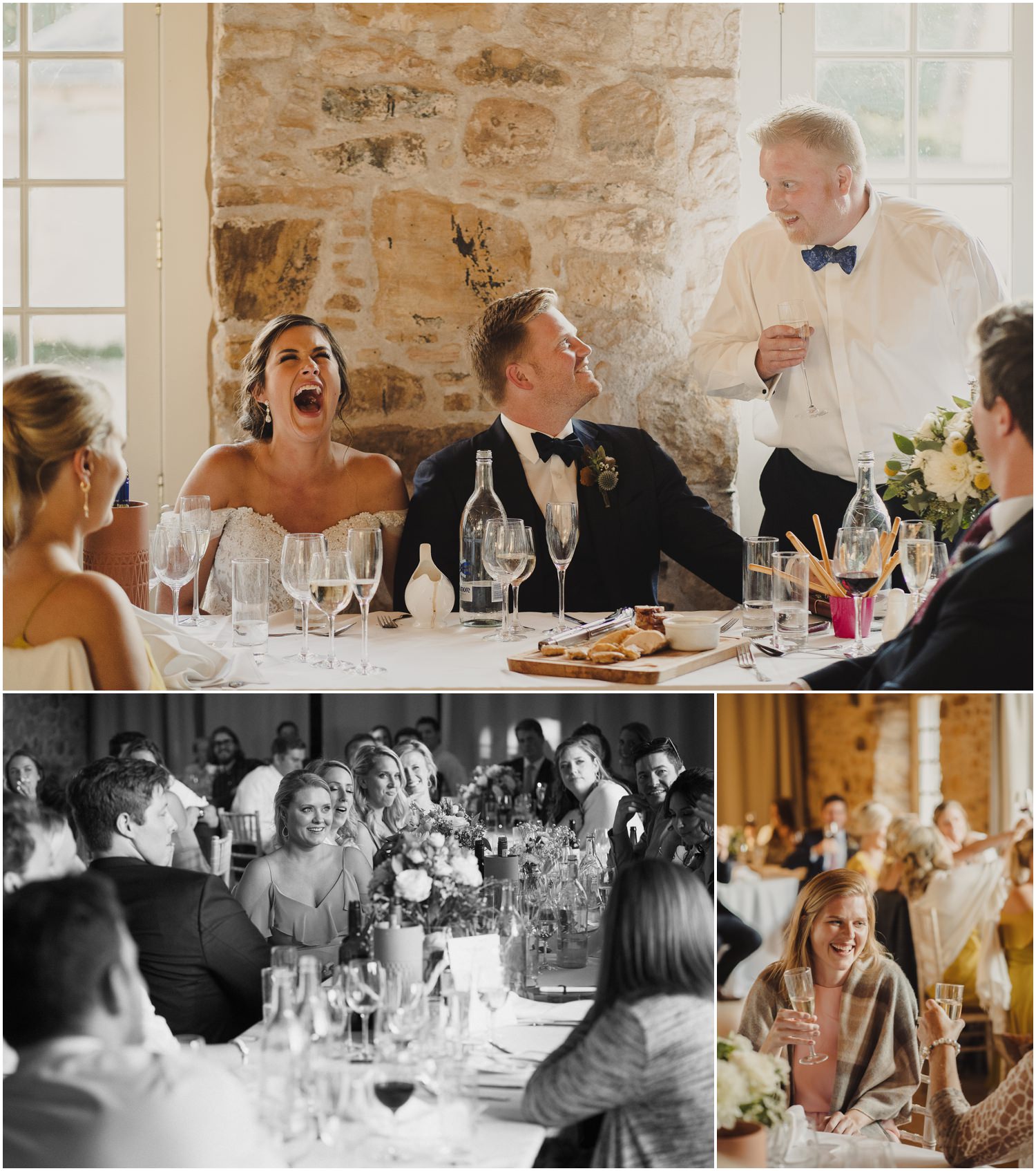 best man giving a speech