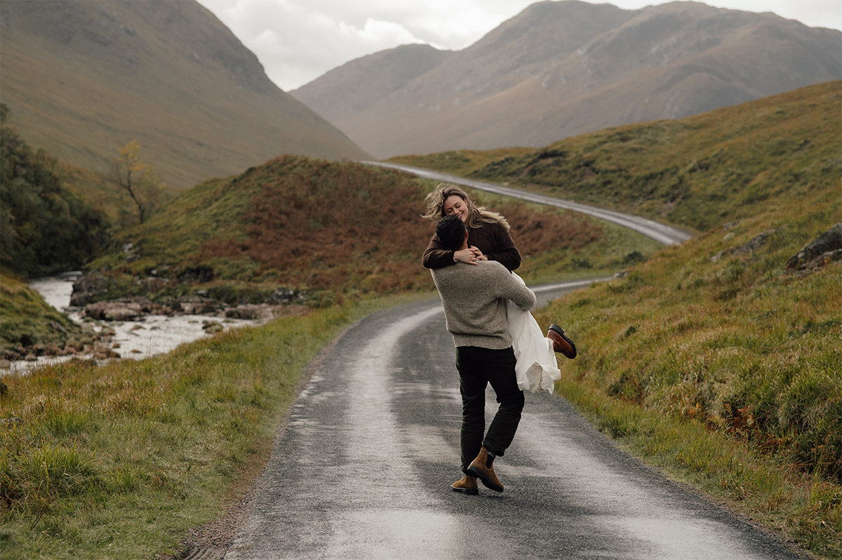 Places to elope in Scotland featuring Glencoe, Scotland's most famous glen. 
