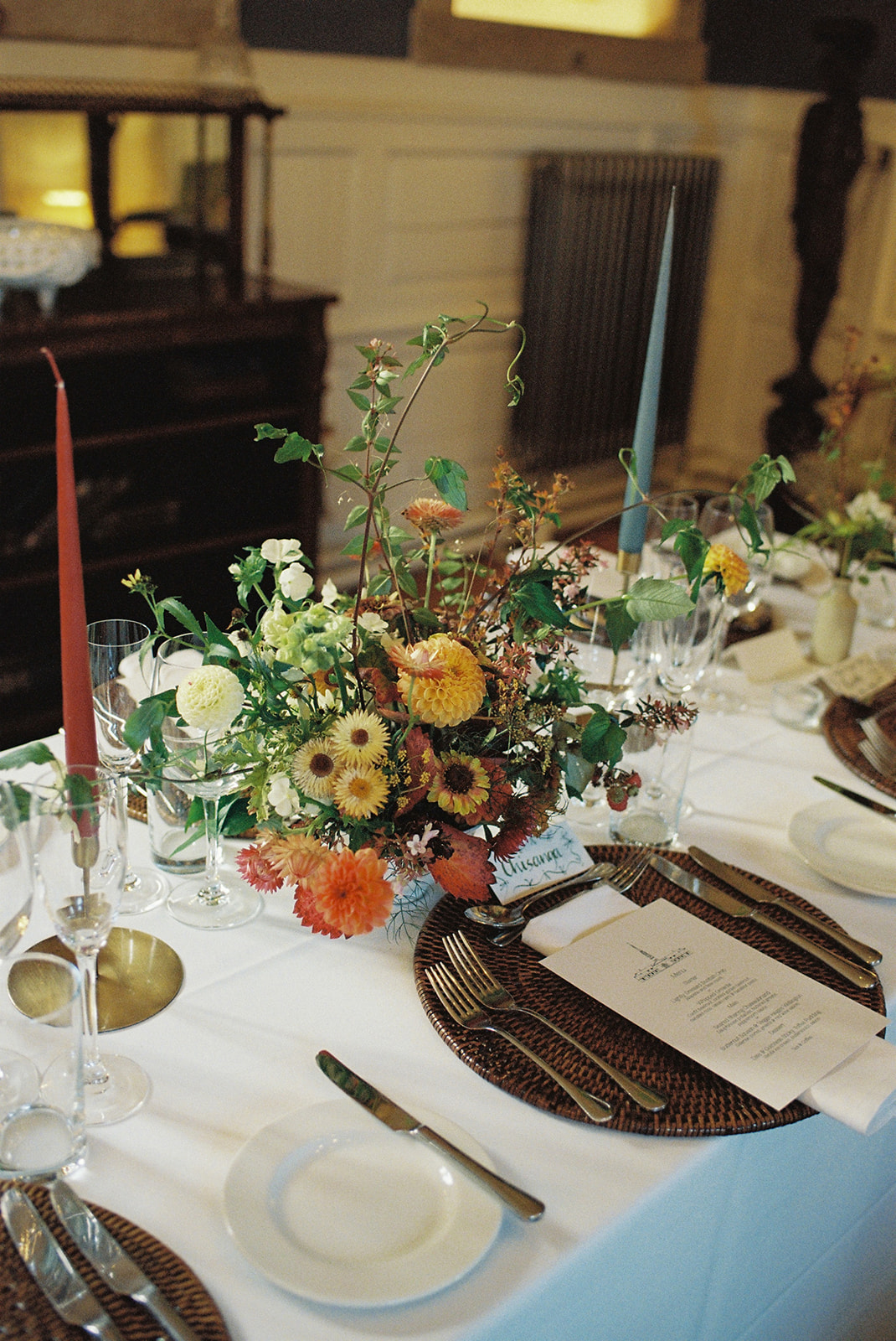 Analogue photos taken at the Penicuik House.